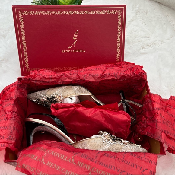 Rene caovilla, like new, size 39,5 - Picture 8 of 8
